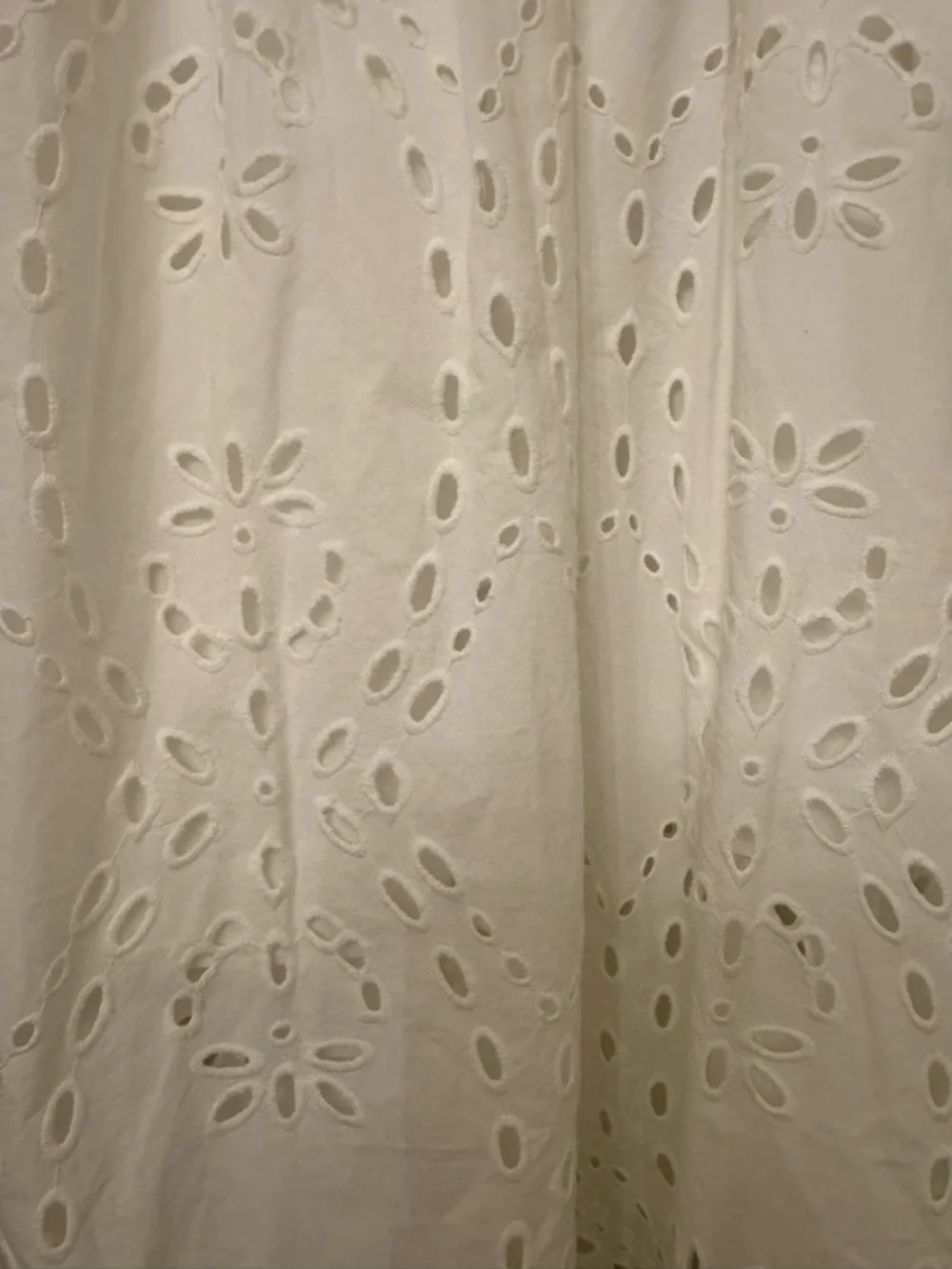 ba&sh White Eyelet A-Line Maxi Skirt - Picture 2 of 5